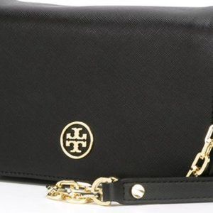 Vintage Tory Burch Black Robinson Crossbody